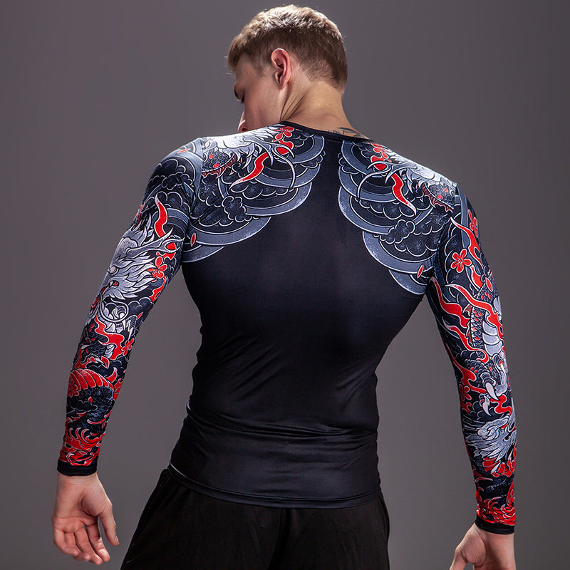 Workout Clothes Fitness Wear Quick-drying Long Sleeve